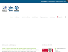 Tablet Screenshot of marinelogistics.com.ar